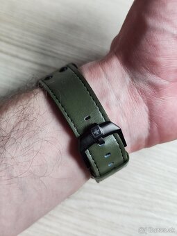 Švajčiarske hodinky SWISS MILITARY HANOWA - Army Black Green - 15