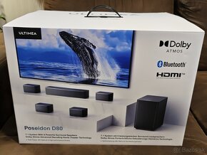 Soundbar Ultimea Poseidon D80 7.1 Dolby Atmos,460W,nový - 15