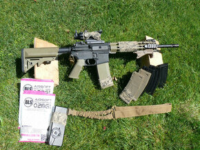 M4 airsoft samopal s tuningom komplet. - 15