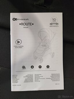 Predám športový kočík Kinderkraft ROUTE - 15