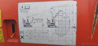 Minibager Kubota K 008-3 - 15