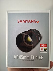 Samyang AF 85mm F/1.4 EF - ZNÍŽENÁ CENA - 15