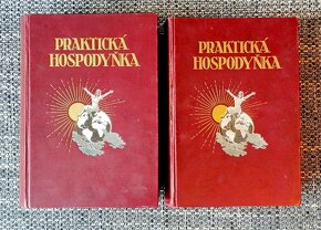 Praktická hospodyňka, starožitné knihy z roku 1928, oba díly - 15