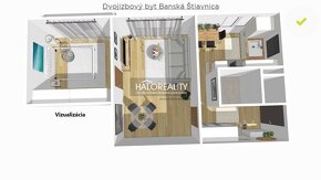 HALO reality - Predaj, dvojizbový byt Banská Štiavnica, BEZB - 15