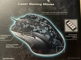 Nová - ASUS ECHELON laserová hráčska myš, 5600 DPI - 15