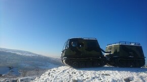 Sisu Hagglund BV206 pasove vozidlo unimog amphibie rolba - 15