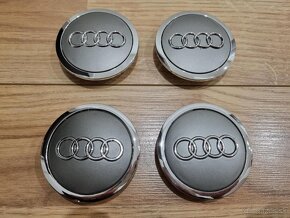 Puklicky AUDI kryty diskov krytky na kolesa disky - 15