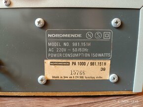 NORDMENDE PA 1000 + TU 1000 + (CD 1000A)…1980-82 - 15