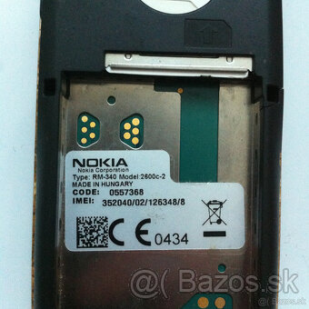 Nokia 2600c-2 s nabijačkou - 15