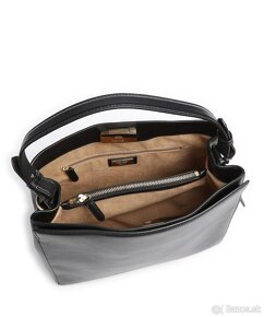 kabelky ralph lauren satchel - modrá a čierna - 15