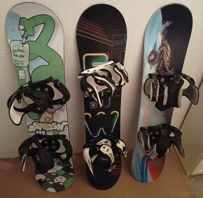 Detsky snowboard 118 cm, 120 cm a 121 cm - 15