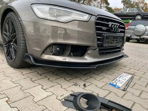 AUDI A6 SPOJLER LIPKO SPLITER POD PREDNY NARAZNIK - 15