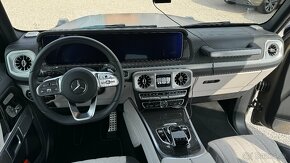 Mercedes-Benz G trieda 400 d black paket Magno olive Max vyb - 15