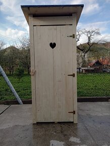 Latrina suché wc kurín psia búda - 15