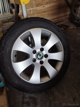 5x112 R16 zimný set 205/55 R16 ALU Disky - 15