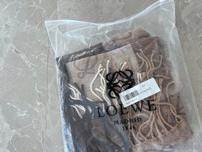 Loewe šál hnedo béžová - 15