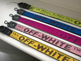 Štýlové šnúrky značky Off-white lanyards - 15