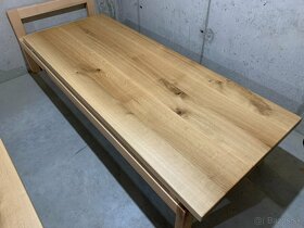 Masívny dubový stôl - Jedálenský - 15