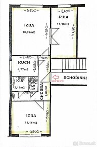 REZERVOVANÉ 3–IZB.BYT, PÔVODNÝ STAV, SVÄTOPLUKOVA, SENEC - 15