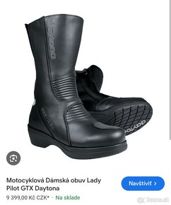 damske moto cizmy DAYTONA goretex, velkost 40 - 15