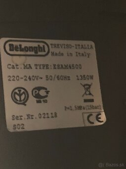 amtmaticky kavovar Delonghi Magnifica pronto - 15