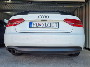 AUDI A5 S5 RS5 B8 B8 5 spoiler kridlo lipko na kufor - 15