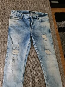 Panske jeansy Armani jeans oversize a M&D - 15