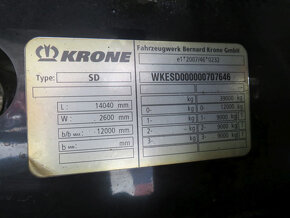 KRONE SD,CARRIER VECTOR 1950, 6708 Hr - 15