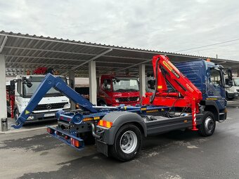 MERCEDES-BENZ ATEGO 1224 HÁKOVÝ NOSIČ KONT. HYDRAULICKÁ RUKA - 15