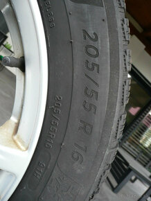 5x112  Aludisky+zimné pneumatiky 205/55 R16 91H - 15