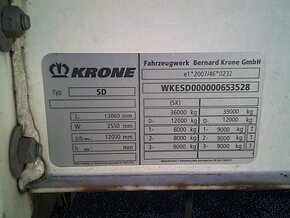 KRONE SDP 27 Náves, dvoupatro - 66EURopaliet - 15