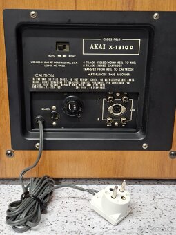 AKAI X-1810D CARTRIDGE / REEL TO REEL TAPE RECORDER 8-TRACK - 15