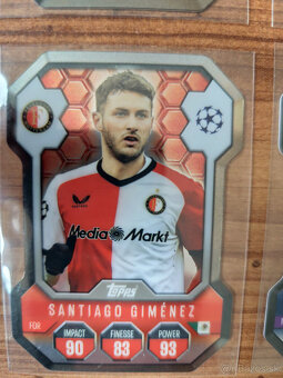 Futbalové kartičky Match Attax 2024/25 - Chrome Shield - 15