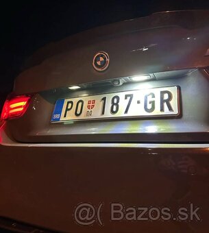 LED osvetlenie ŠPZ značky BMW - 15