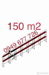 Predám stavebné, fasadné lešenie nepoužité kvalitne pozink - 15