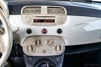 Fiat 500 1,2 (panoramatické okno, červená koža, kúpené v SR) - 15