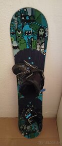 Detsky snowboard 118 cm a 120 cm - 15