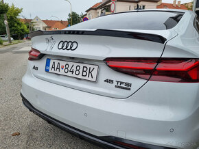 Spoiler kridlo lipko kufru AUDI A5 S5 RS5 B8 + facelift - 15