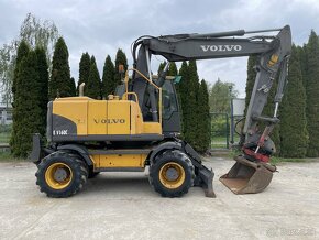 Kolesový bager Volvo EW160C - TILTROTATOR - 3x lžíce - 15