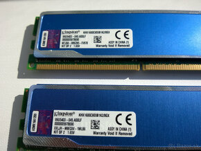 Kingston DDR3 4GB HyperX Blu 1600 MHz CL9 - 15