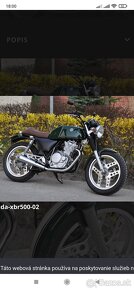 ♦♦  HONDA 500 xbr + Dohoda ♦♦ - 16