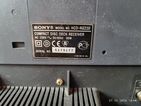 SONY RG220 + repro SONY SS-RG440 - 16