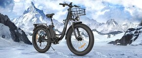 Výkonný fat ebike Ridstar 1000W,20Ah,58km/h,100km,34kg,nový - 16