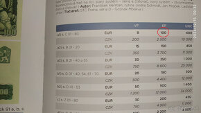 Bankovky 100 Kčs 1961, aj vzácnejšie série - 16