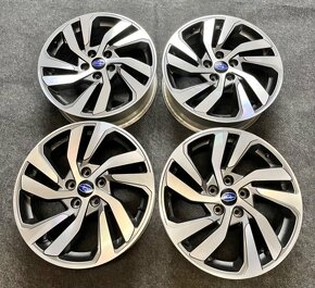 5x114,3 R18 originál SUBARU + senzor TOP STAV - 16