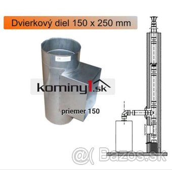 Komínová nerezová vložka o priemere 150-mm. - 16