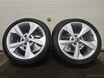 5X112 R18 -8,0J ET46 + ZIMNE PNEU 225/40 R18 - 16