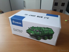 Nové RC auto Military Armádní Transportér 6x6 2ks Baterii - 16