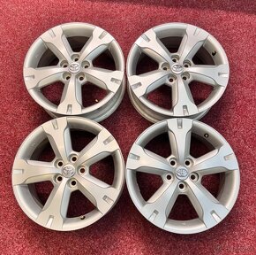 5x100 R16 originál alu disky Toyota - ET 39 - 16