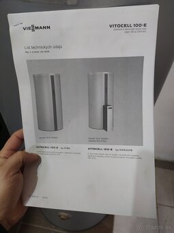 Viessmann Vitocell 100-W SVWA, akumulačná nádrž 200 l biela - 16